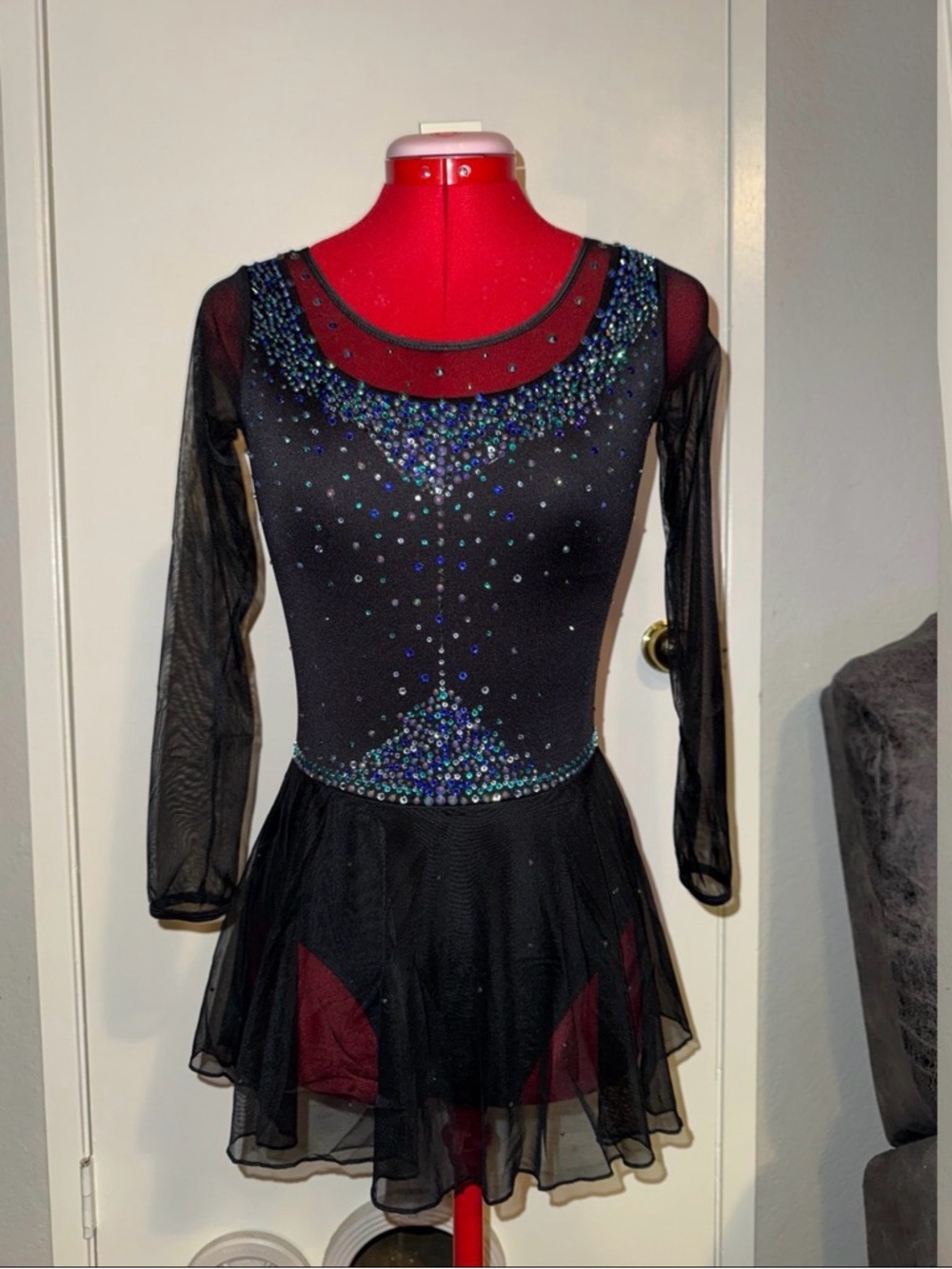 women’s small figure skating dress